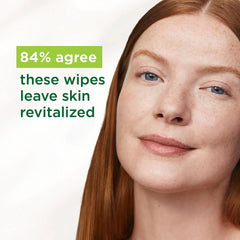 Simple Kind To Skin Cleansing Makeup Remover Wipes - Vegan Facial Cleanser Wipes with Vitamin B5 and E - Removes Waterproof Makeup - 2 pc